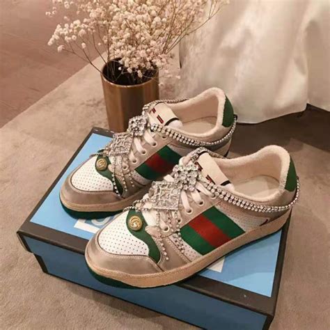 gucci swarovski shoes|gucci shoes for women.